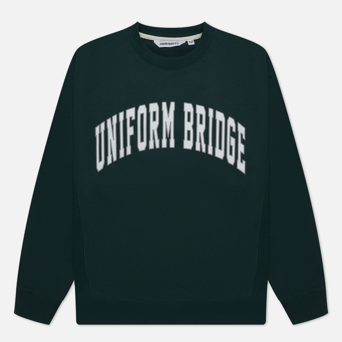 

Мужская толстовка Uniform Bridge VTG Arch Logo Crew Neck зелёный, Размер XL, Зеленый, VTG Arch Logo Crew Neck