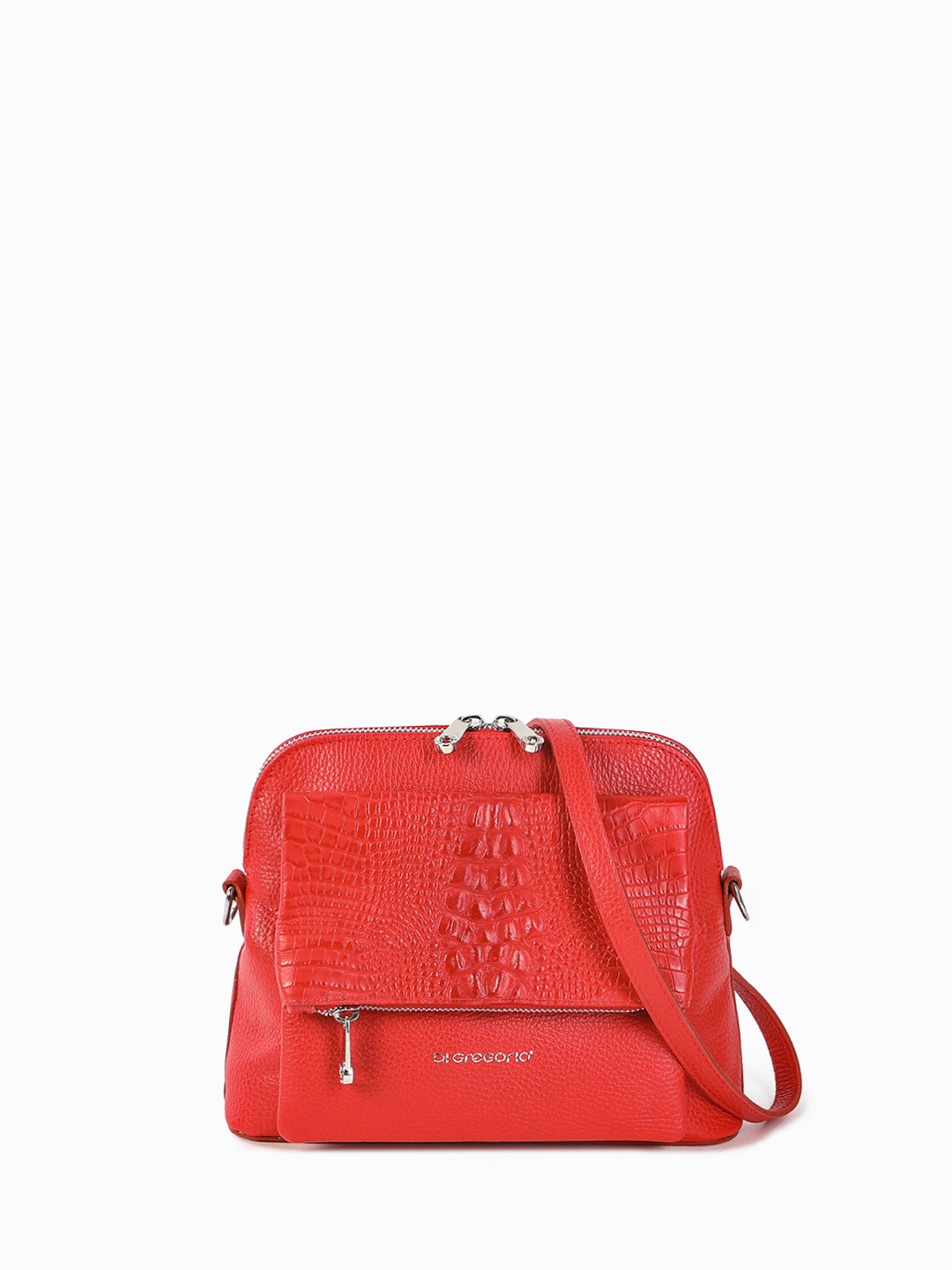 

Сумка женская Di Gregorio 8680 vitello красный, 8680 vitello