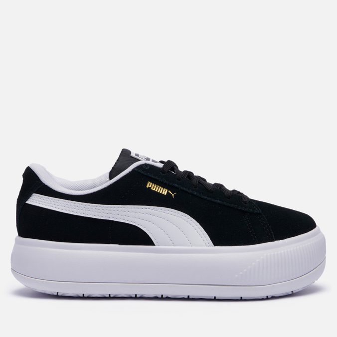 фото Кеды женские puma suede mayu черные 40.5 eu