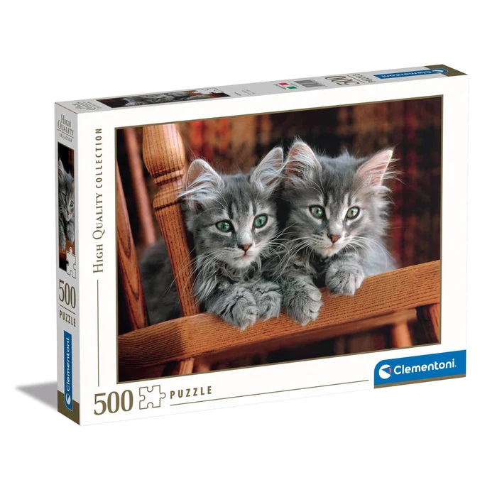 

Пазл Clementoni 500 Котята на стуле, арт.30545
