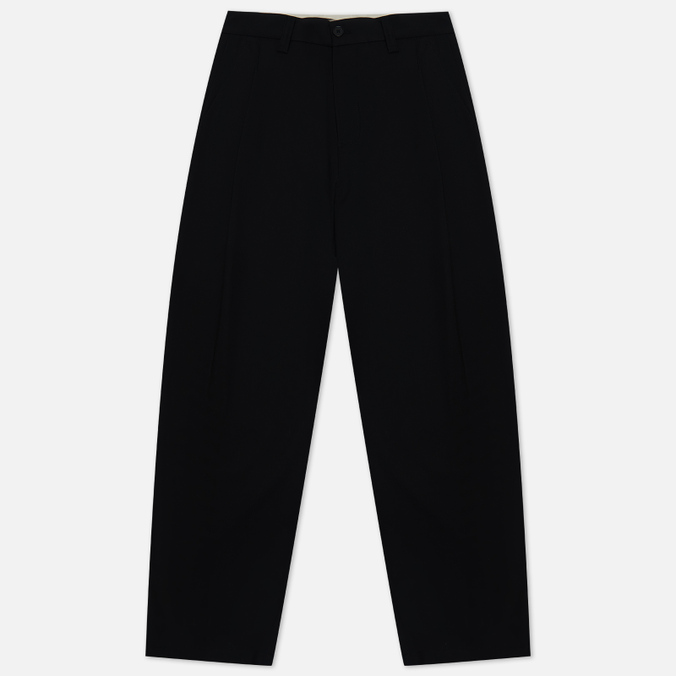 

Женские брюки Uniform Bridge One Tuck Wool Slacks чёрный, Размер S, One Tuck Wool Slacks