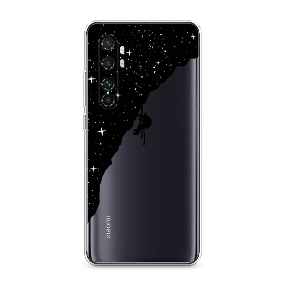 

Чехол Awog на Xiaomi Mi Note 10 Lite "Скалолаз в космосе", Разноцветный, 38450-4