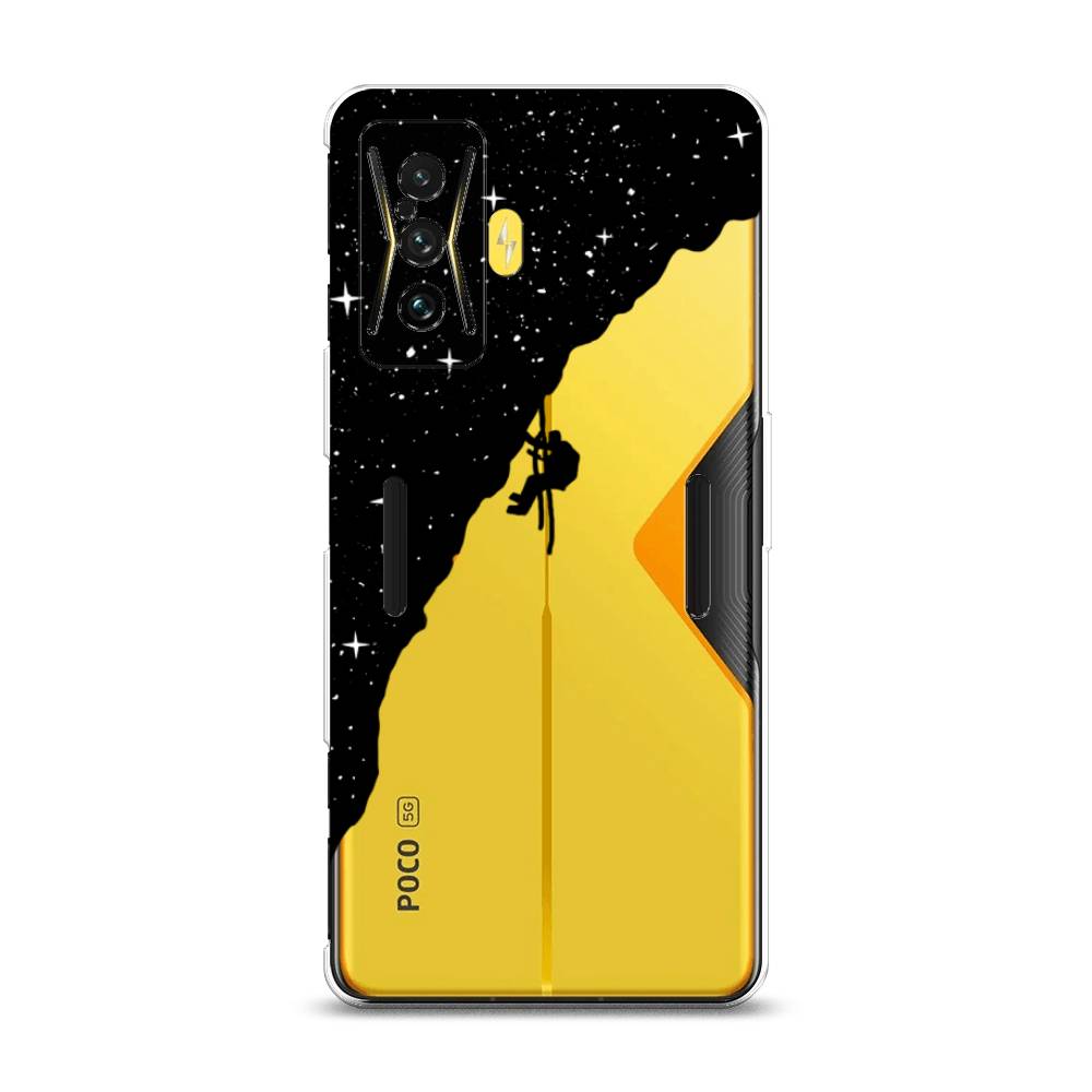 

Чехол Awog на Xiaomi Redmi K50 GE/F4 GT "Скалолаз в космосе", Разноцветный, 314950-4