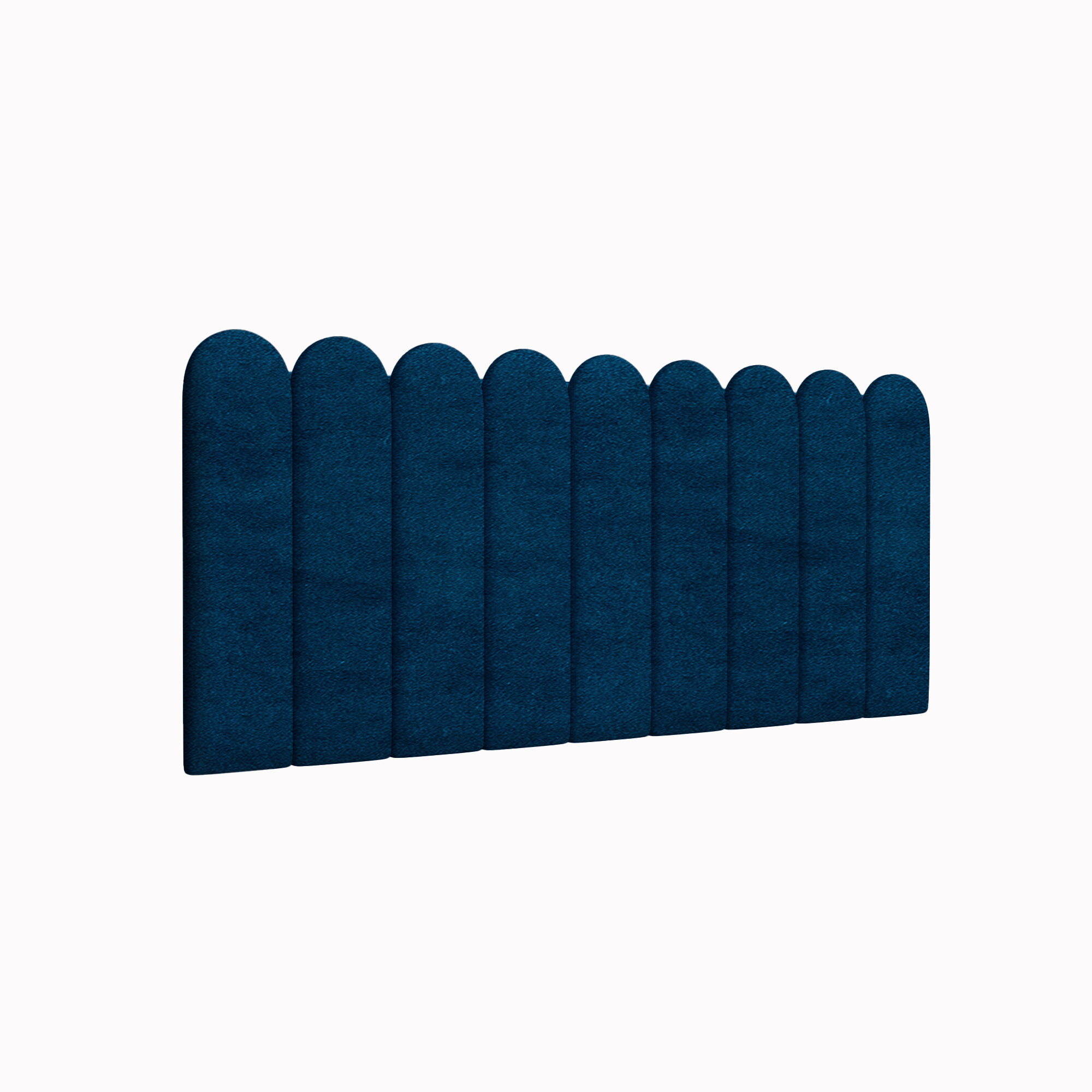 Мягкие стены детской Velour Blue 15х60R см 2 шт. кубики мягкие домики тм мякиши