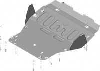 

Усилен защита картера двигат,КПП д/Volkswagen Transporter/Caravelle/Multivan T5 2003-2015, 72707