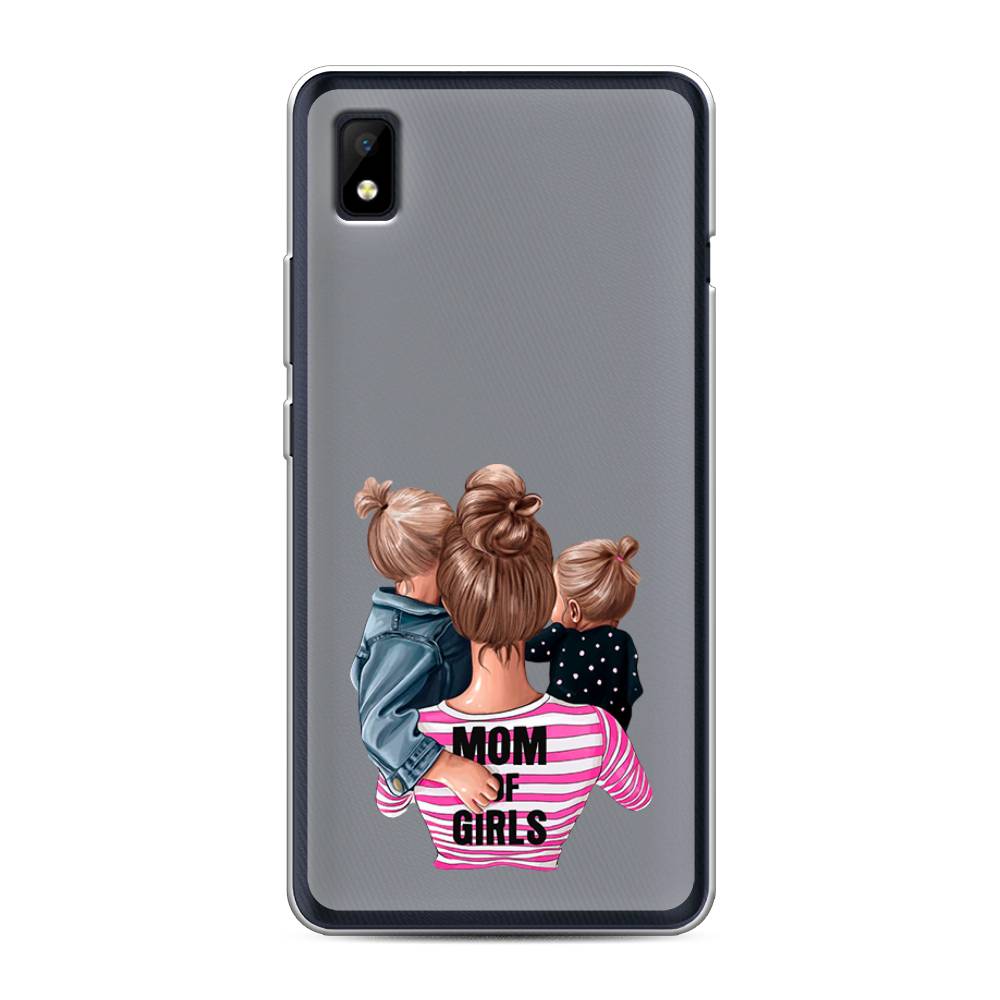 

Чехол Awog на ZTE Blade L210 / ЗТЕ Блэйд L210 "Mom of Girls", Разноцветный, 134150-6