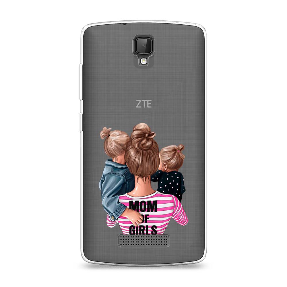 

Чехол Awog на ZTE Blade L5 (L5 Plus) / ЗТЕ Блэйд L5 (L5 Plus) "Mom of Girls", 130350-6