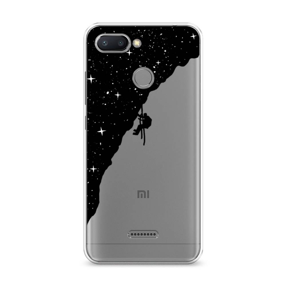 

Чехол Awog на Xiaomi Redmi 6 "Скалолаз в космосе", Разноцветный, 33850-4