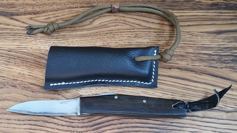 

Нож складной OHTA Higonokami 70mm, VG-10, Ebony (Эбен)