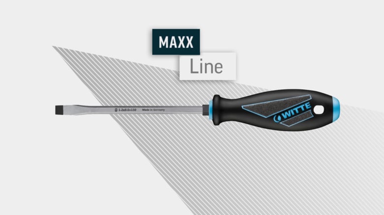

Отвертка шлицевая 100х4.0х0.8 Witte 63104 Maxxpro plus