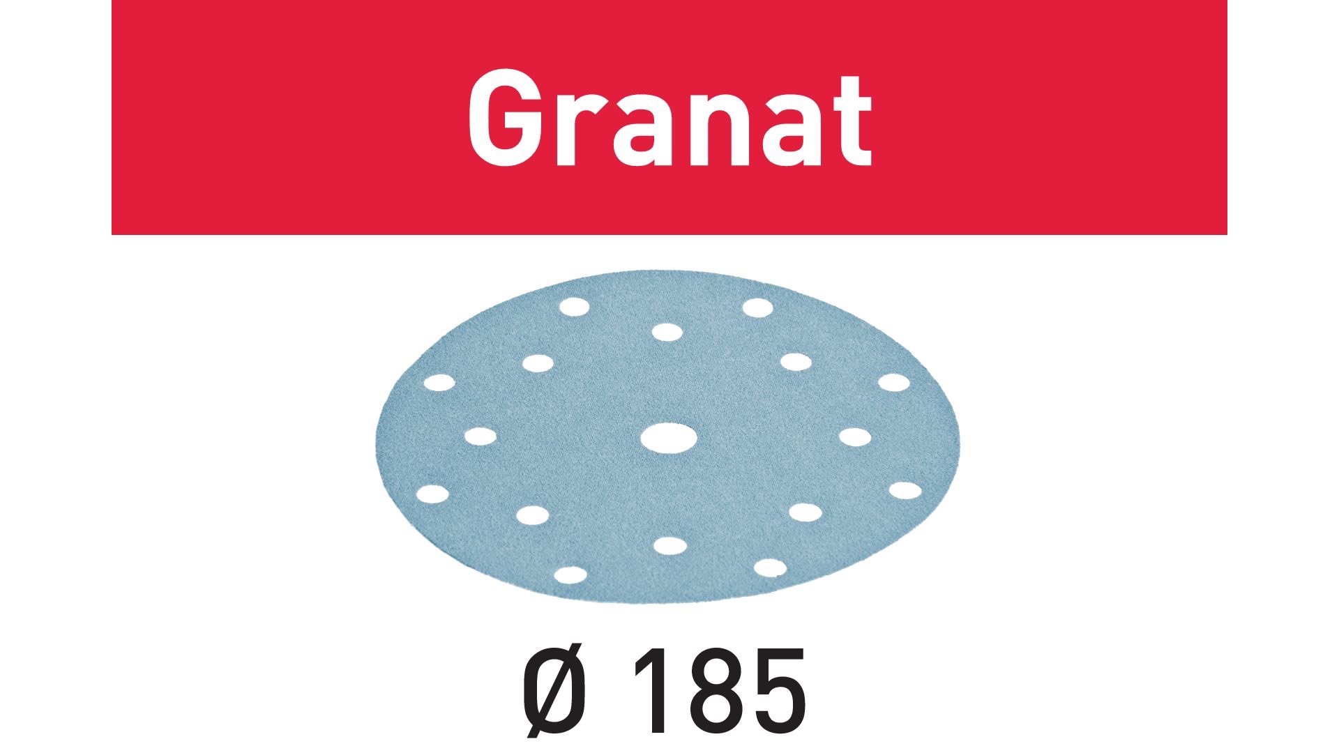 Материал шлифовальный Festool Granat P 60 STF D185/16 P 60 GR 50X 497184, 50 шт.