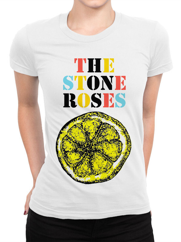 фото Футболка женская design heroes the stone roses белая 3xl