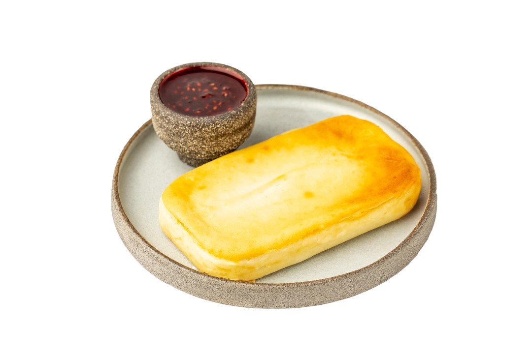 

Запеканка ВкусВилл классическая с малиновым топпингом 240 г