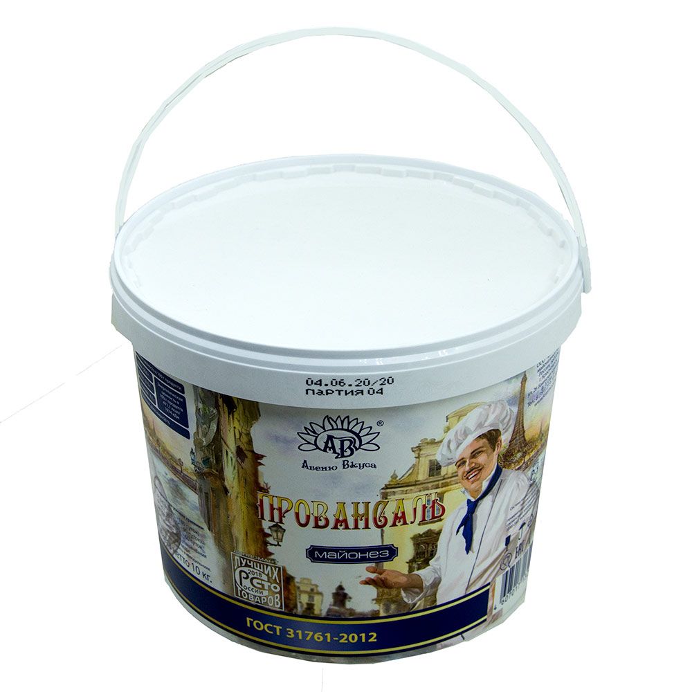 

Майонез Авеню вкуса Провансаль 50% 10 кг