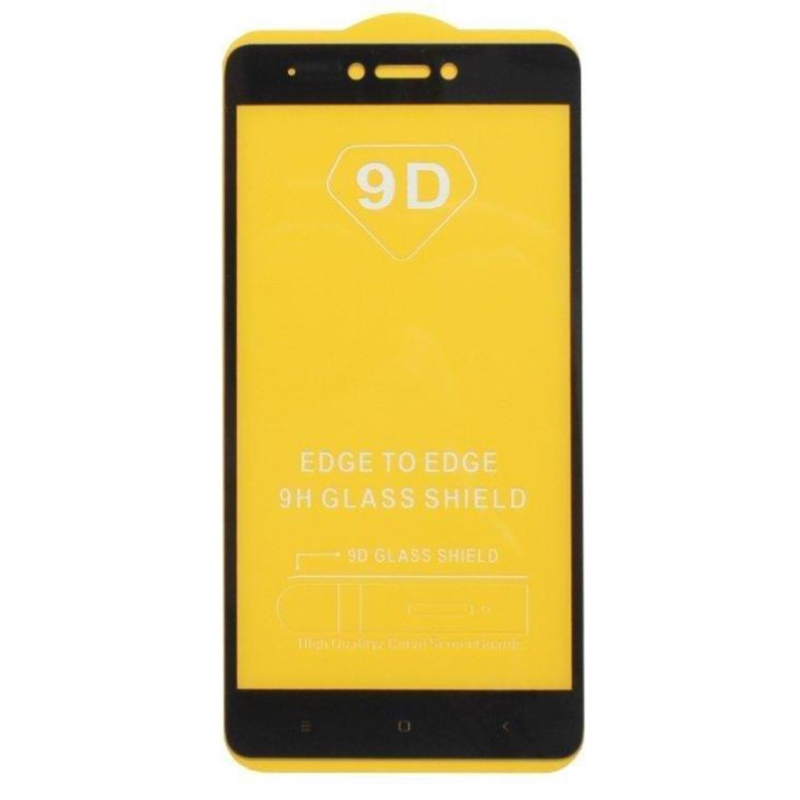 

Защитное стекло на Xiaomi Redmi 4X, 9D, черный, X-Case