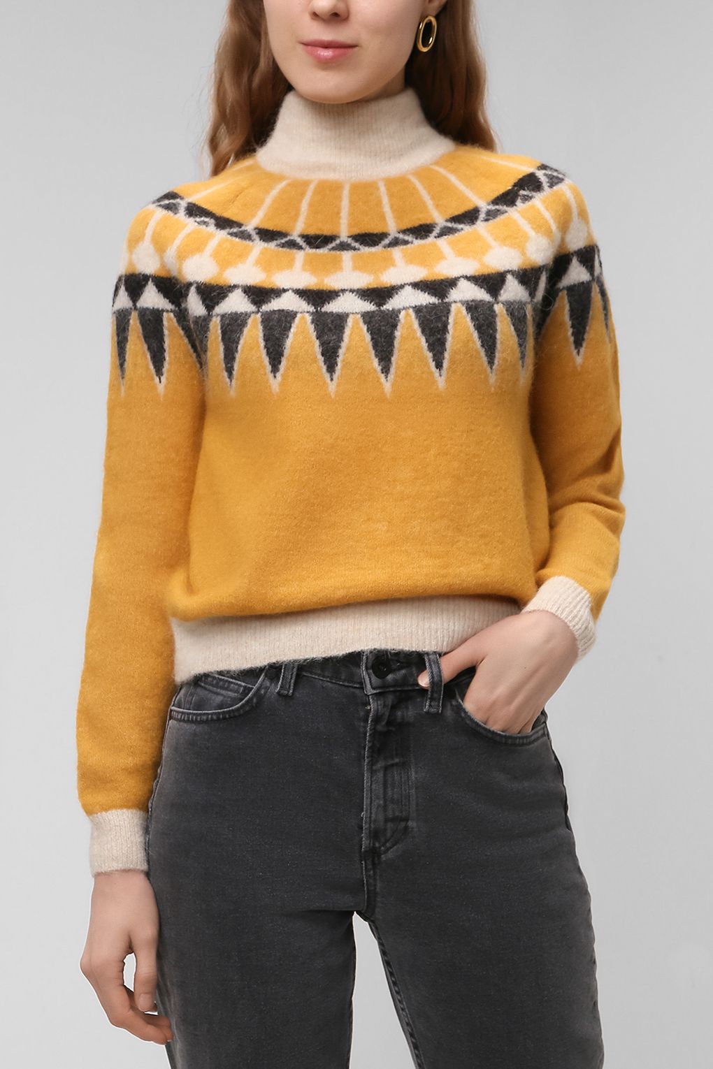 

Свитер женский Vero Moda 10251222 желтый XS, 10251222