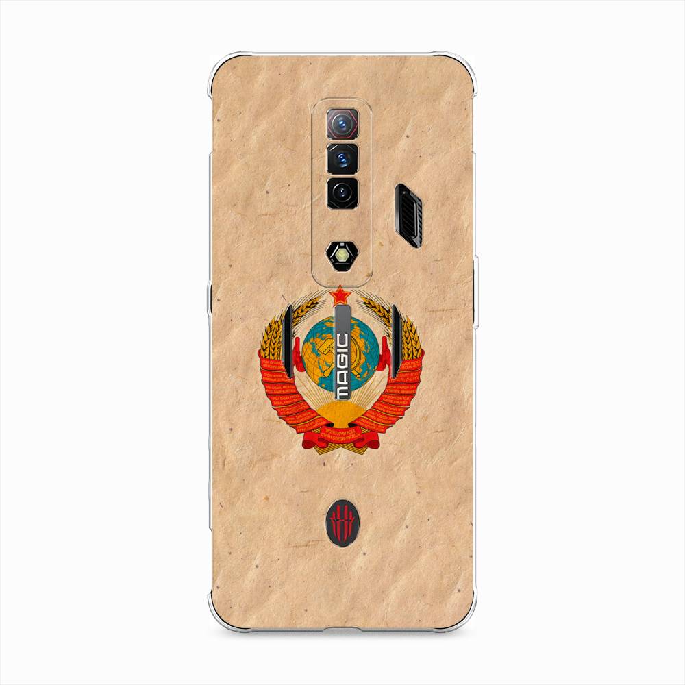 

Чехол Awog на ZTE Nubia Red Magic 7S / ЗТЕ Нубия Ред Мэджик 7С "Союз пролетариев", Разноцветный, 136350-10