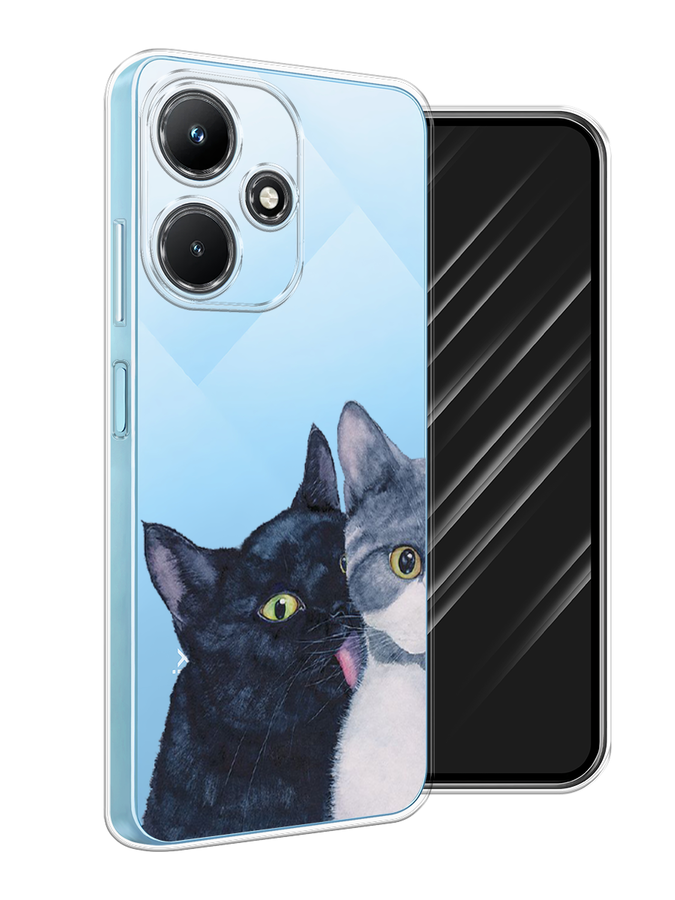 

Чехол Awog на Infinix Hot 30i "Кошачья любовь", 3104150-1