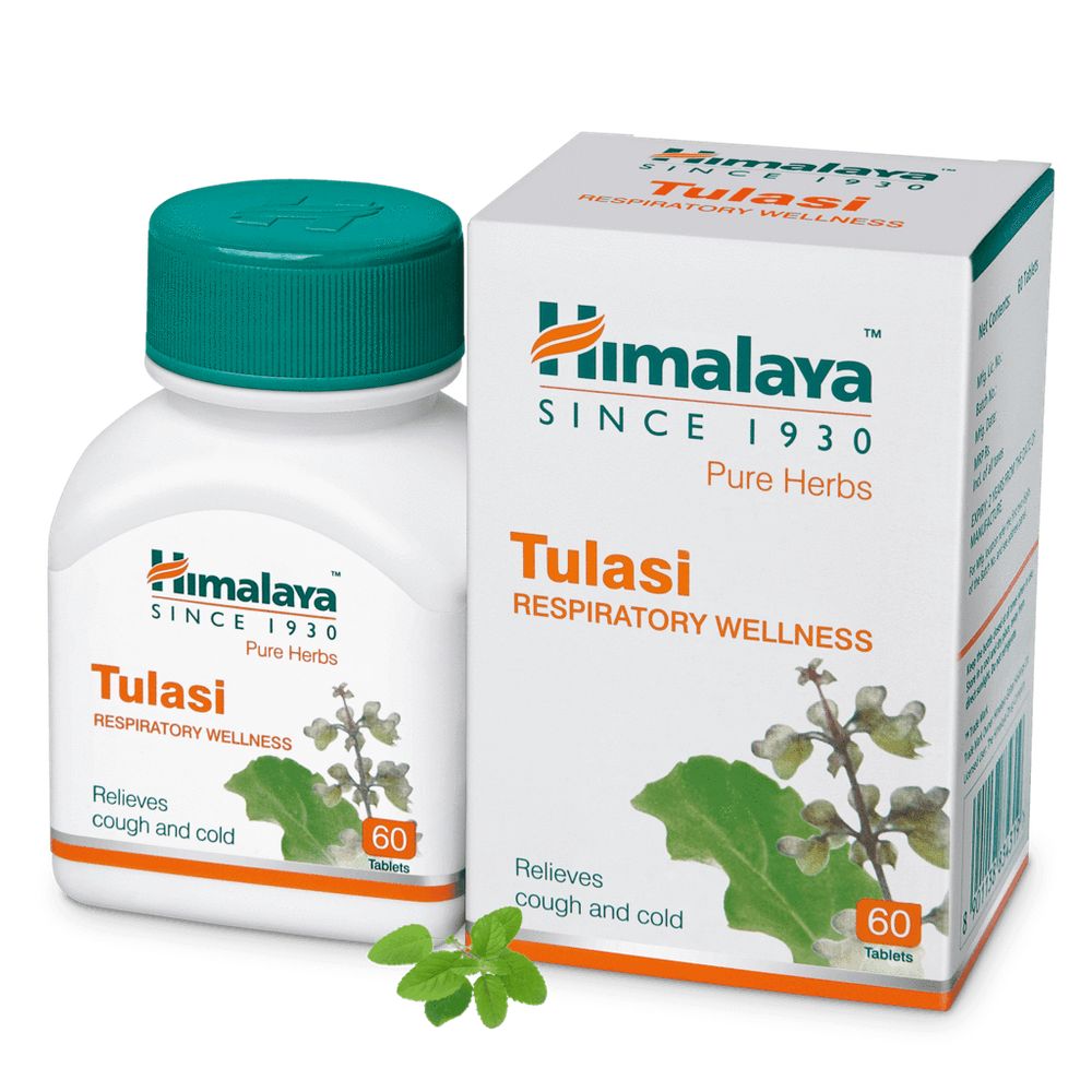 

Комплекс Himalaya Herbals Tulasi таблетки 60 шт., Tulasi