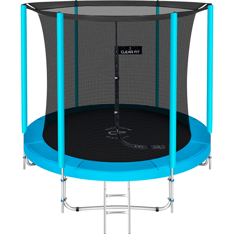 

Каркасный батут Clear Fit ElastiqueHop 8Ft, Голубой, 8Ft
