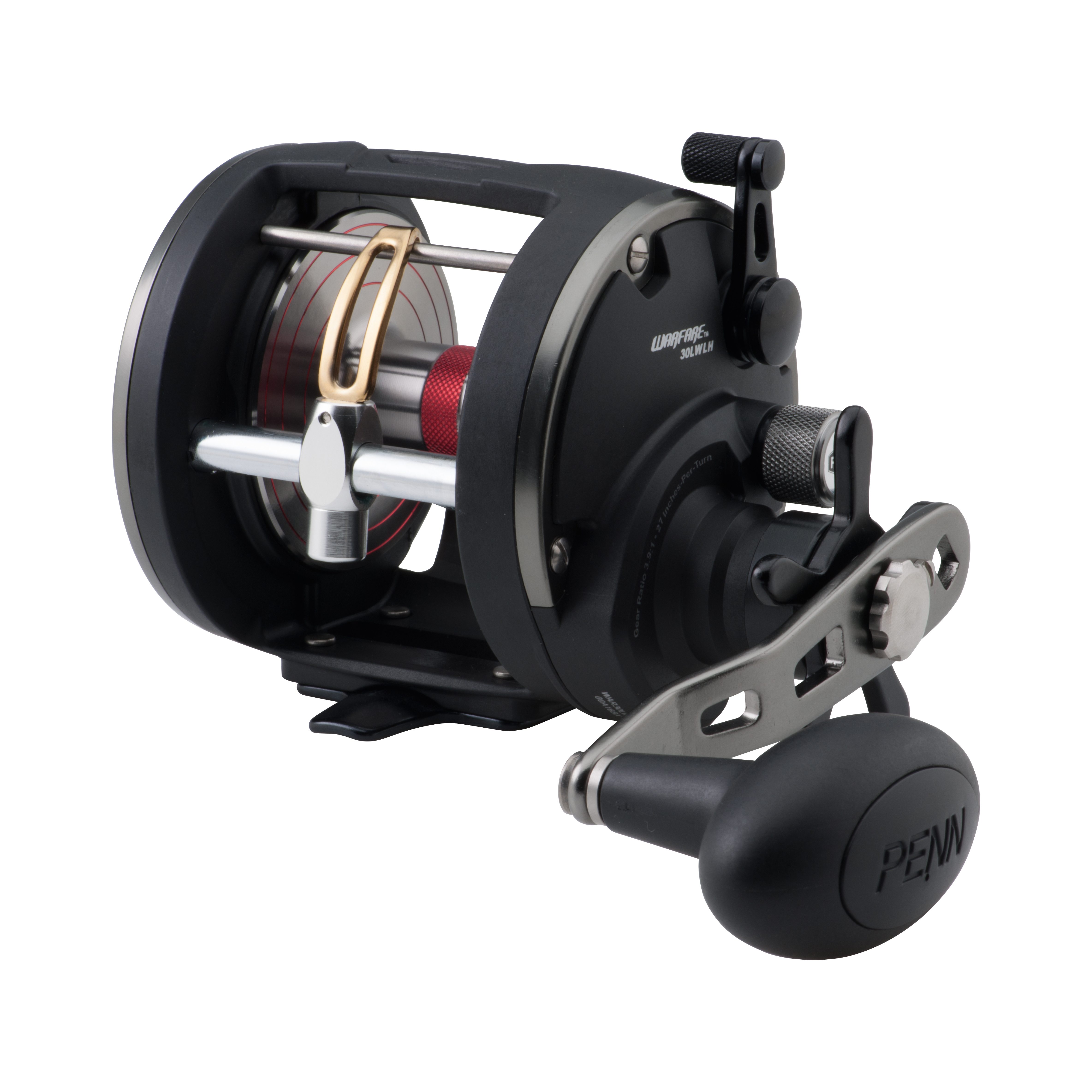 

Катушка троллинговая PENN WARFARE LEVELWIND REEL 30 LW LH, WARFARE LEVELWIND REEL 30 LW LH