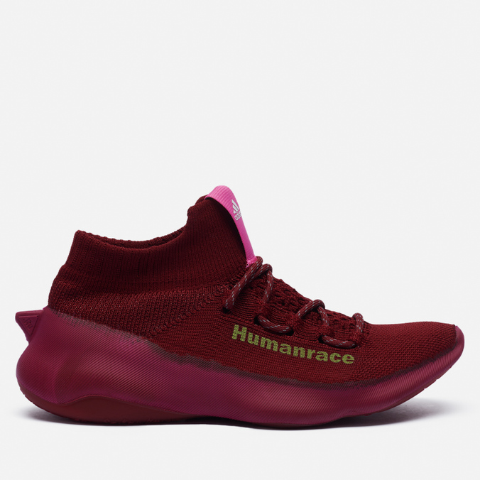 фото Кроссовки мужские adidas originals x pharrell williams human race sichona бордовые 42.5 eu