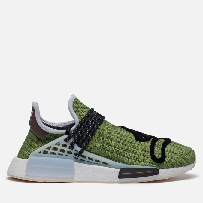 фото Кроссовки adidas originals x pharrell williams x billionaire boys зеленые 45.5 eu