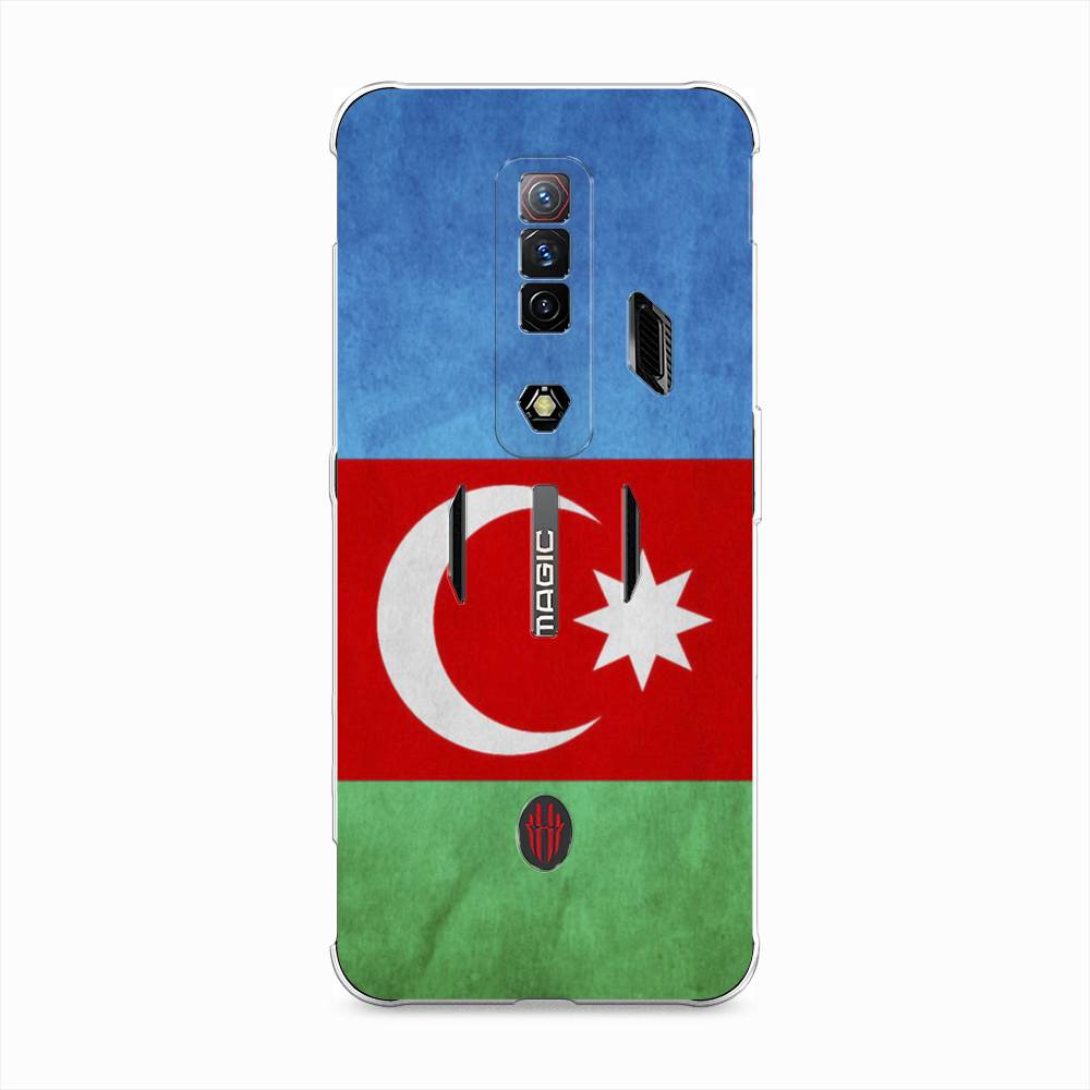 

Чехол Awog на ZTE Nubia Red Magic 7S / ЗТЕ Нубия Ред Мэджик 7С "Флаг Азербайджана", Разноцветный, 136350-5