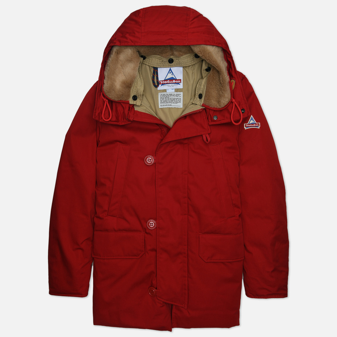 Мужская куртка парка Holubar Boulder красный, Размер XL