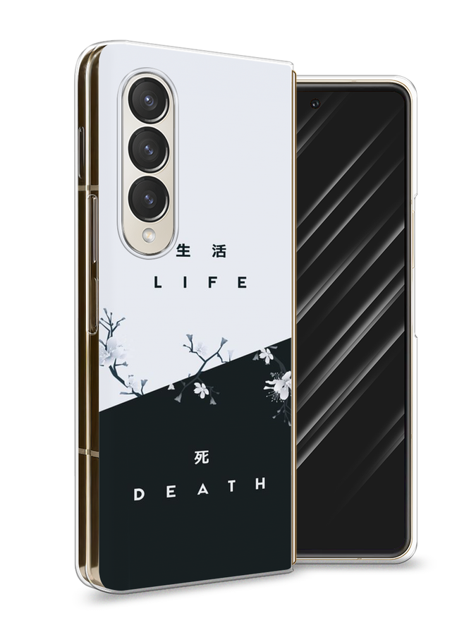 

Чехол Awog на Samsung Galaxy Z Fold 4 / Самсунг Галакси Зет Фолд 4 "Life and death", Разноцветный, 2106950-7