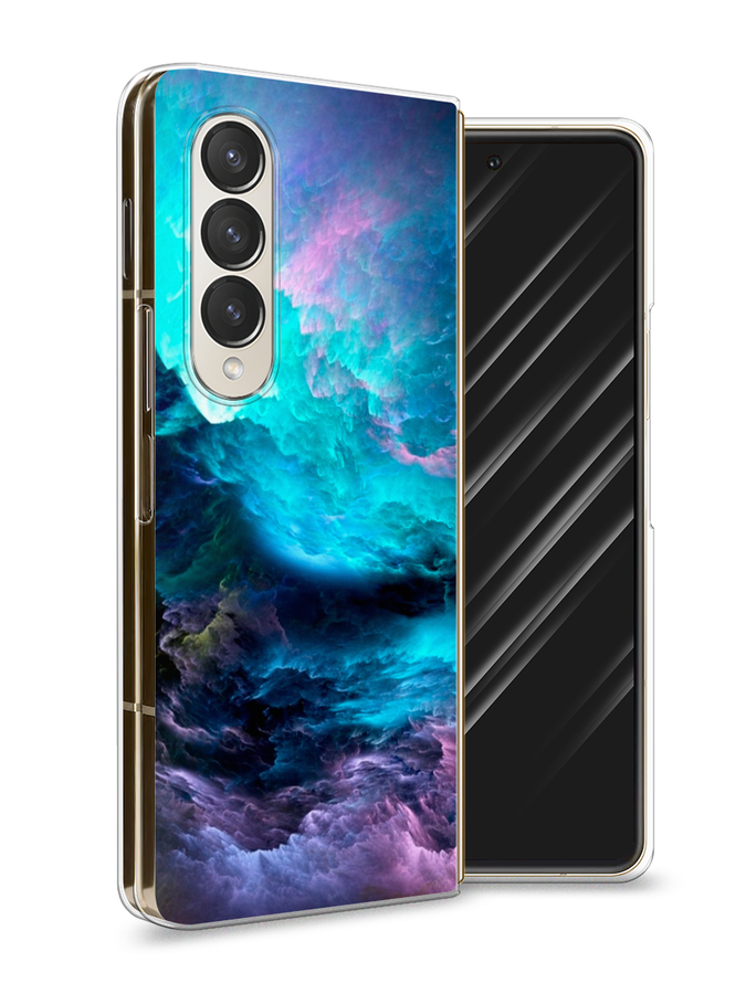 

Чехол Awog на Samsung Galaxy Z Fold 4 / Самсунг Галакси Зет Фолд 4 "Бирюзовое небо", Разноцветный, 2106950-4