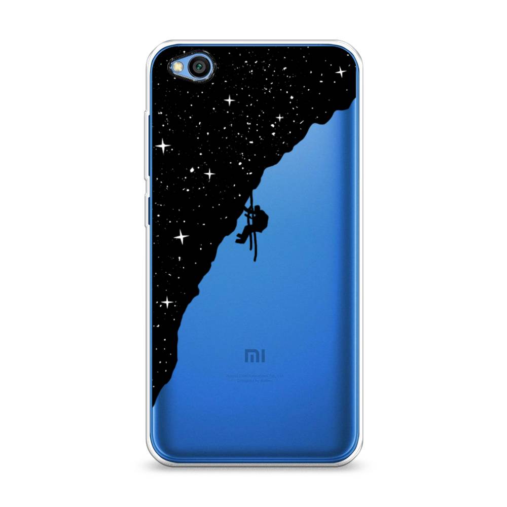 

Чехол Awog на Xiaomi Redmi Go "Скалолаз в космосе", Разноцветный, 35150-4