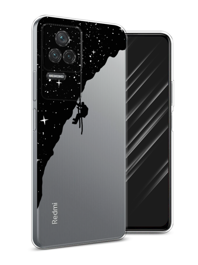 

Чехол Awog на Poco F4/Redmi K40S "Скалолаз в космосе", Разноцветный, 314650-4