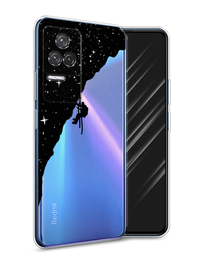 

Чехол Awog на Xiaomi Redmi K50 "Скалолаз в космосе", Разноцветный, 312250-4