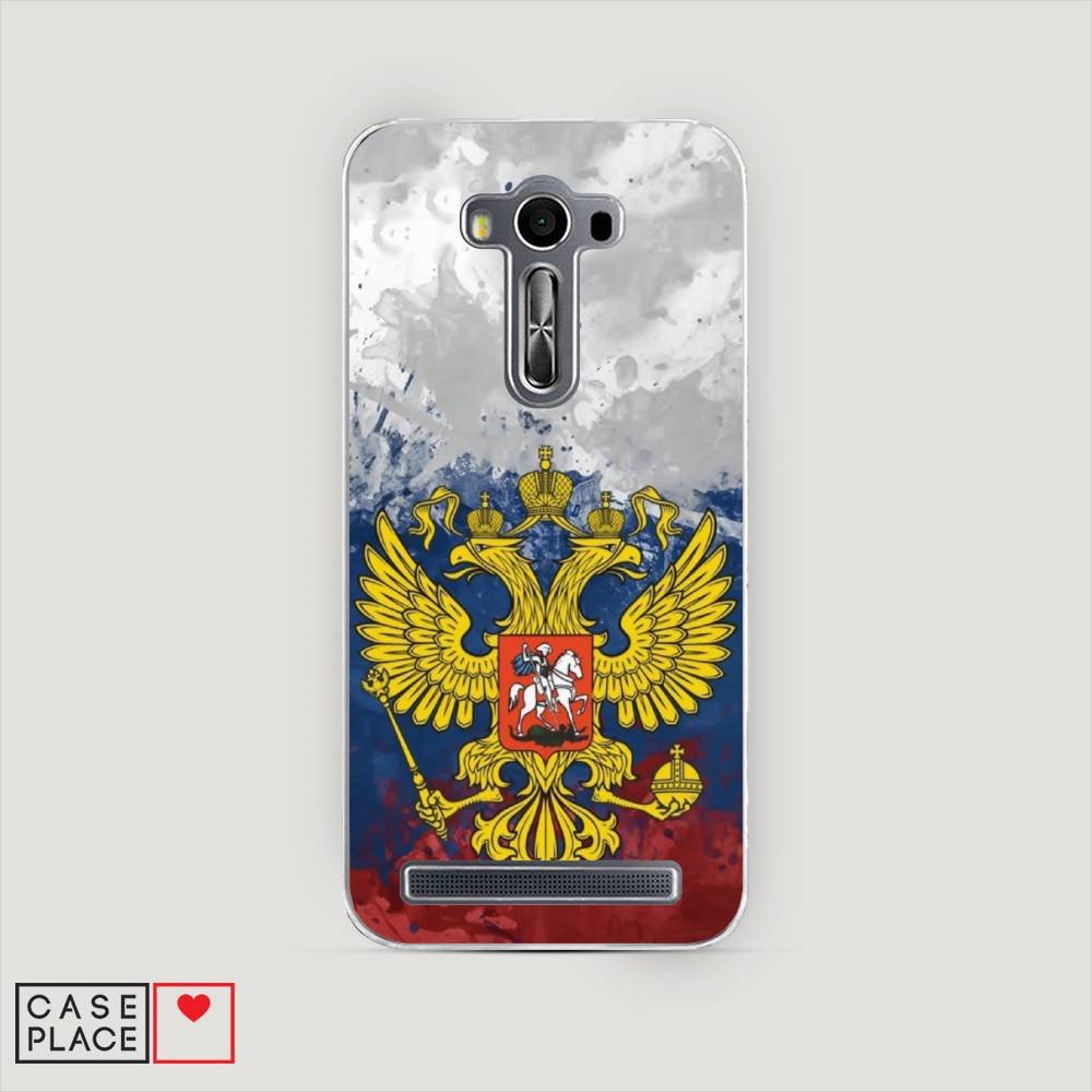 

Чехол Awog на Asus Zenfone 2 Laser ZE500KL "РФ", Белый;синий;красный, 40150-5