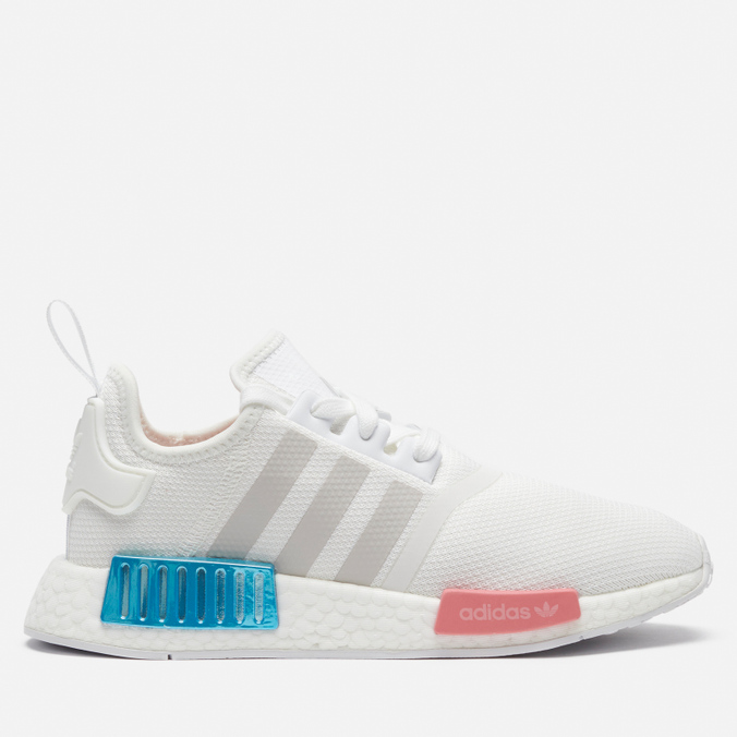 фото Кроссовки женские adidas originals nmd_r1 белые 40 eu