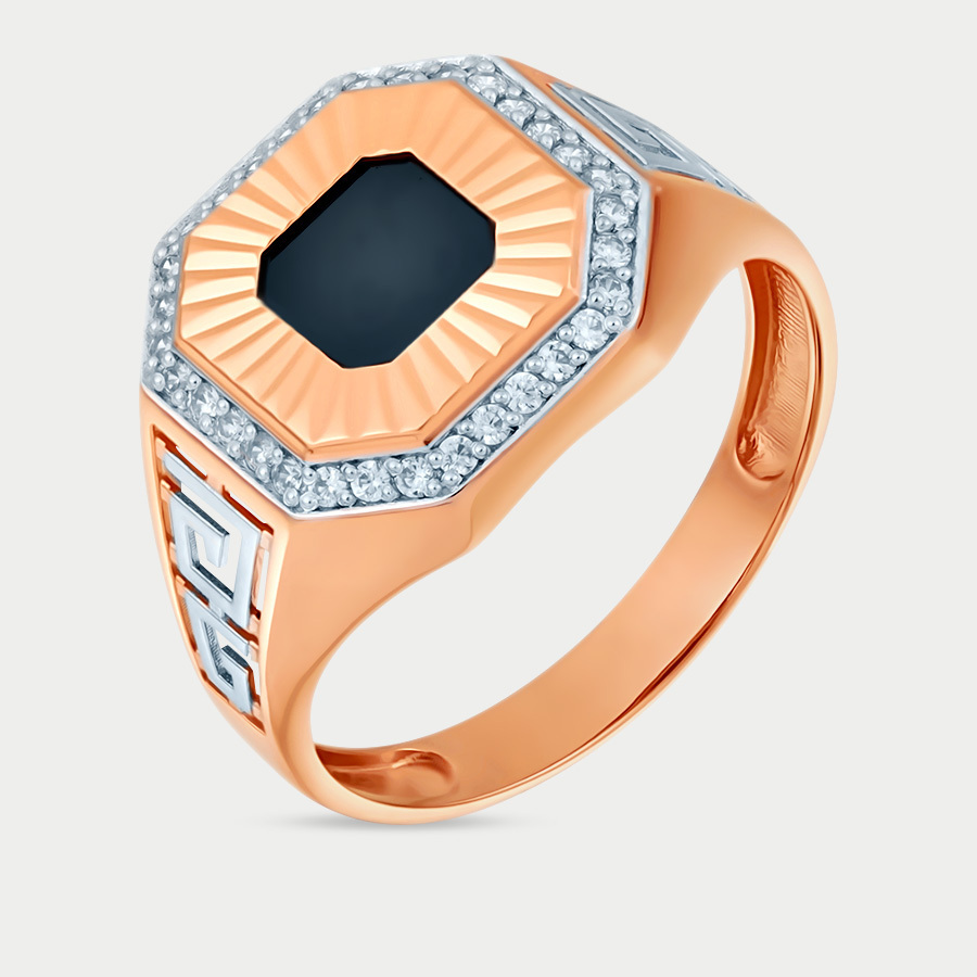 

Печатка из золота с фианитом р., GOLD CENTER РАКд677-3992, РАКд677-3992