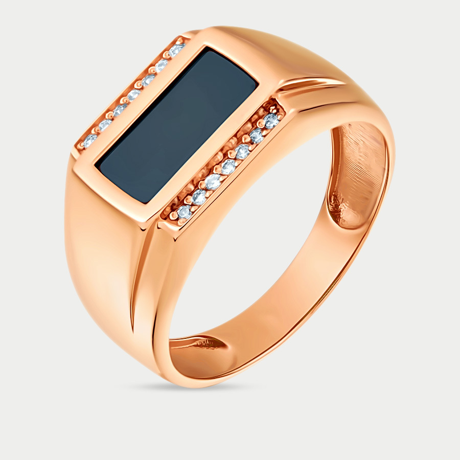 

Печатка из золота с фианитом р. GOLD CENTER Кд4099, Кд4099