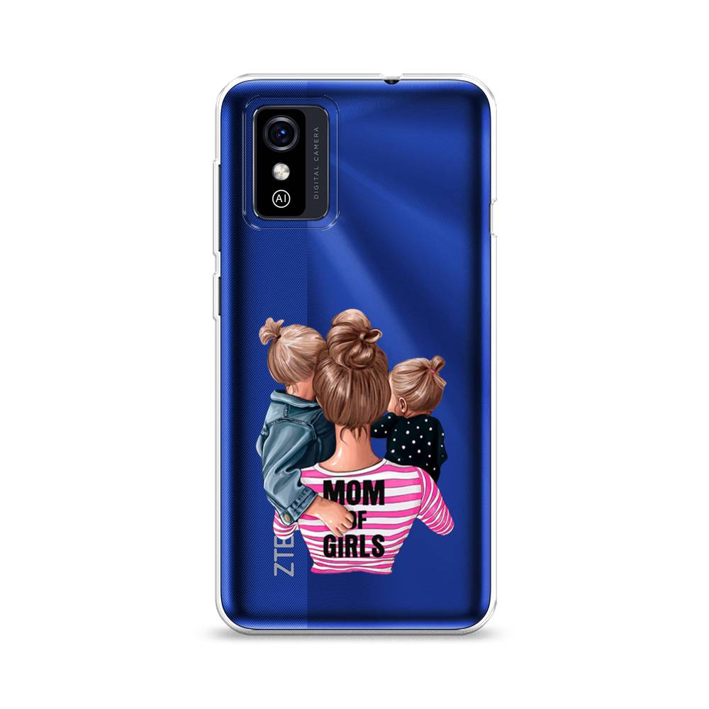 

Чехол Awog на ZTE Blade L9 / ЗТЕ Блэйд L9 "Mom of Girls", Разноцветный, 135250-6