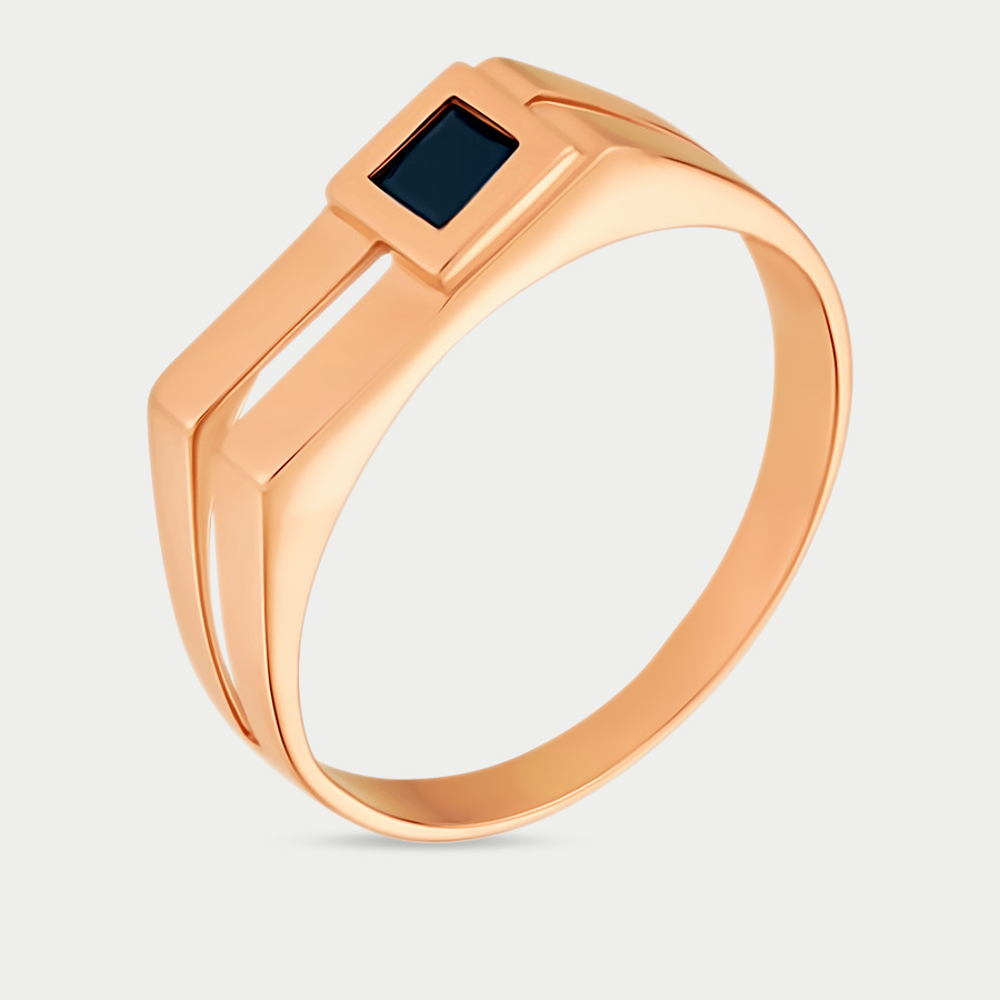 

Печатка из золота с эмалью р.18 GOLD CENTER 71041, 71041