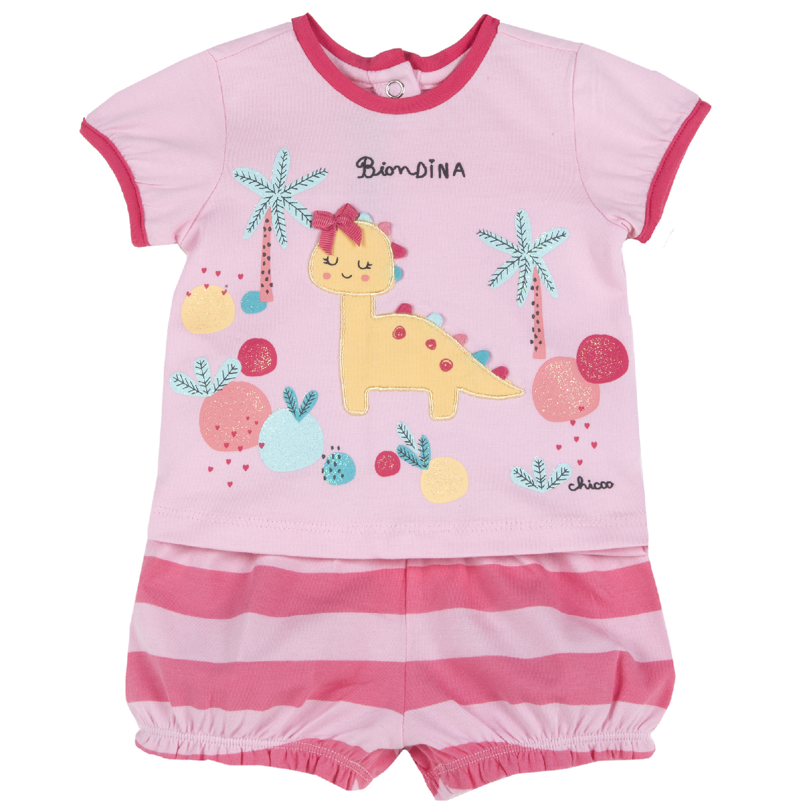 

Комплект одежды Chicco 09076952086015 цв. розовый р. 86, 9076952