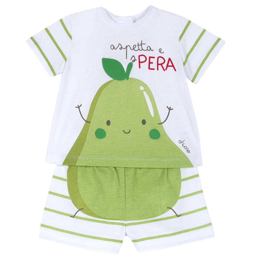 

Комплект одежды Chicco 09076381086051 цв. зеленый р. 86, 9076381