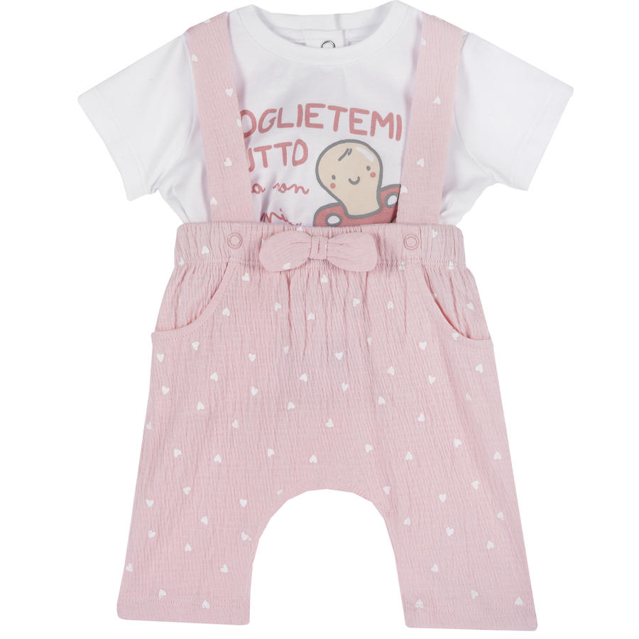 

Комплект одежды Chicco 09076387080016 цв. розовый р. 80, 9076387