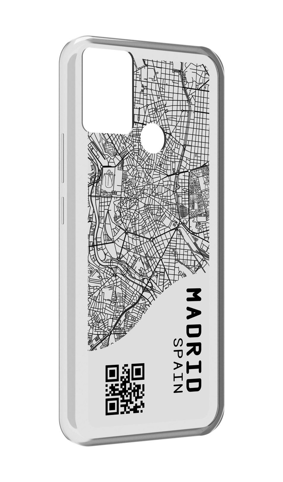 

Чехол MyPads схема-мадрид для Infinix Hot 11 Play, Прозрачный, Tocco