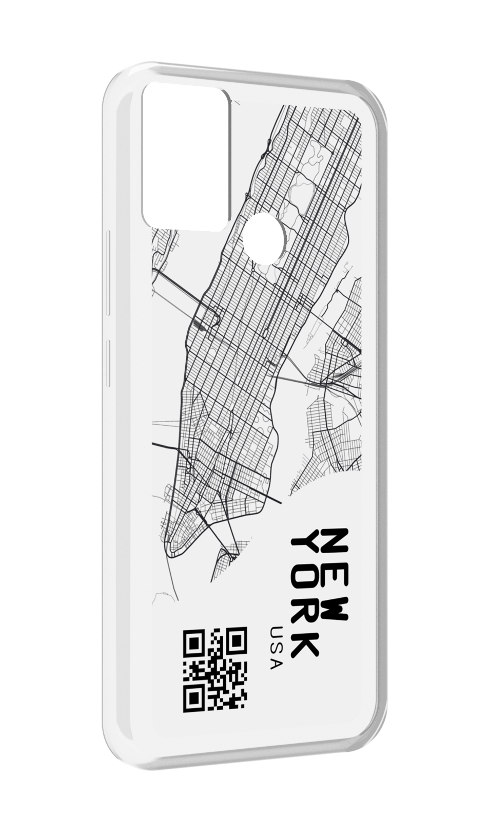 

Чехол MyPads схема-нью-йорк для Infinix Hot 11 Play, Прозрачный, Tocco