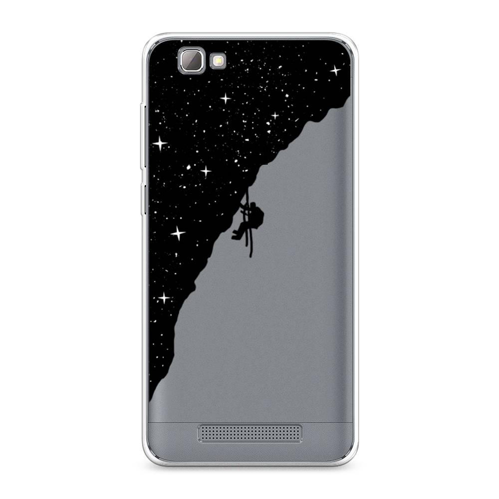 

Чехол Awog на ZTE Blade A610 / ЗТЕ Блэйд A610 "Скалолаз в космосе", Разноцветный, 130950-4