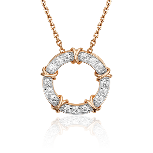 фото Подвеска из золота с swarovski platina jewelry 03-3107-00-501-1110-38_0