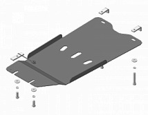 

Усилен защита КПП,раздаточной коробки д/Lexus GS 350 седан 2008-2012,2012-2020, 15011