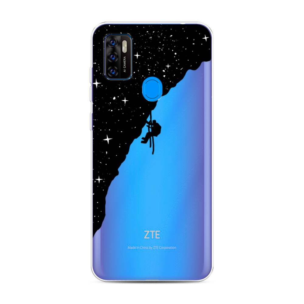 

Чехол Awog на ZTE Blade A7s 2020 / ЗТЕ Блэйд A7s 2020 "Скалолаз в космосе", Разноцветный, 133950-4