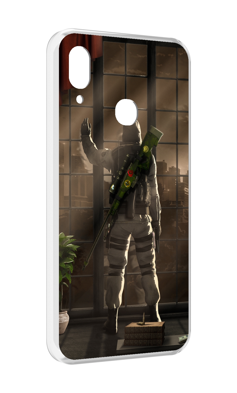 

Чехол MyPads Контр-Страйк-в-дыму для BQ BQ-6040L Magic, Прозрачный, Tocco